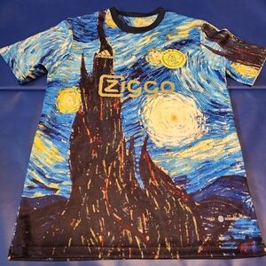 Adidas Ajax x Van Gogh Special Edition "The Starry Night" Jersey. 